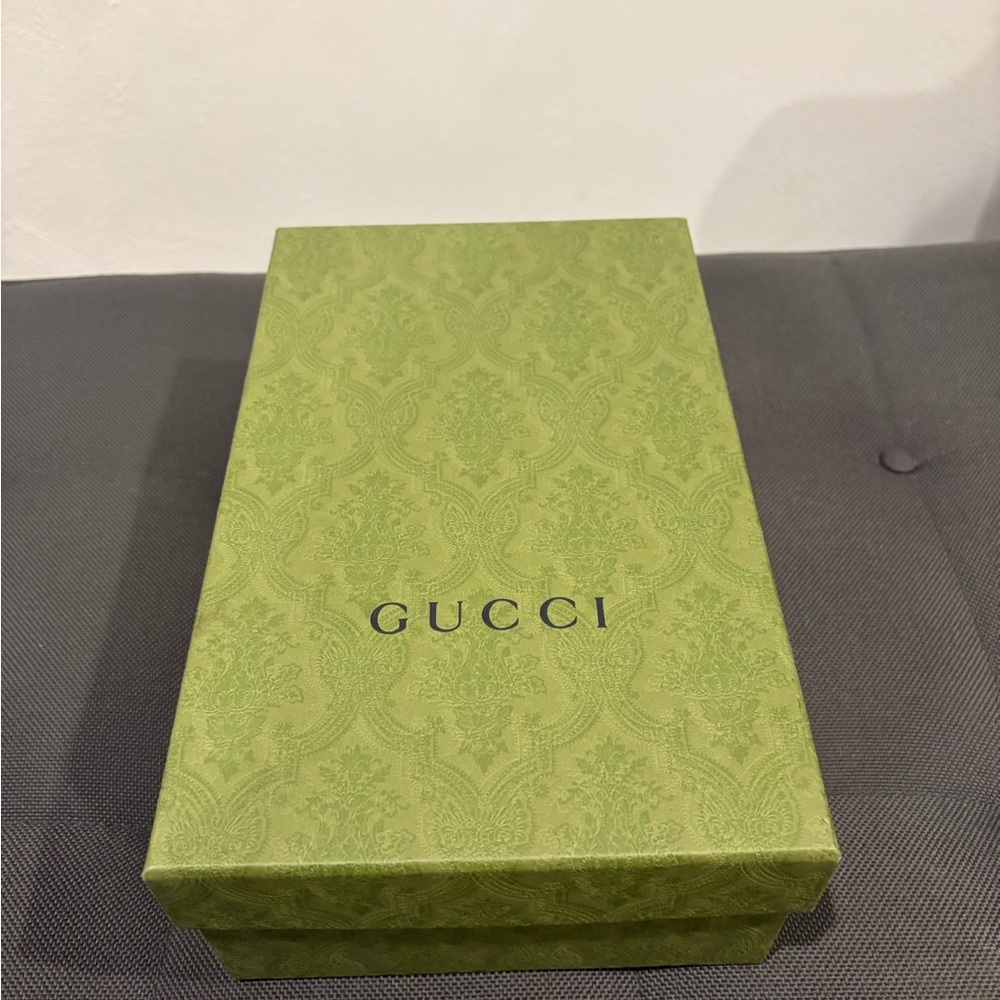 Gucci Olive Green Patterned Box